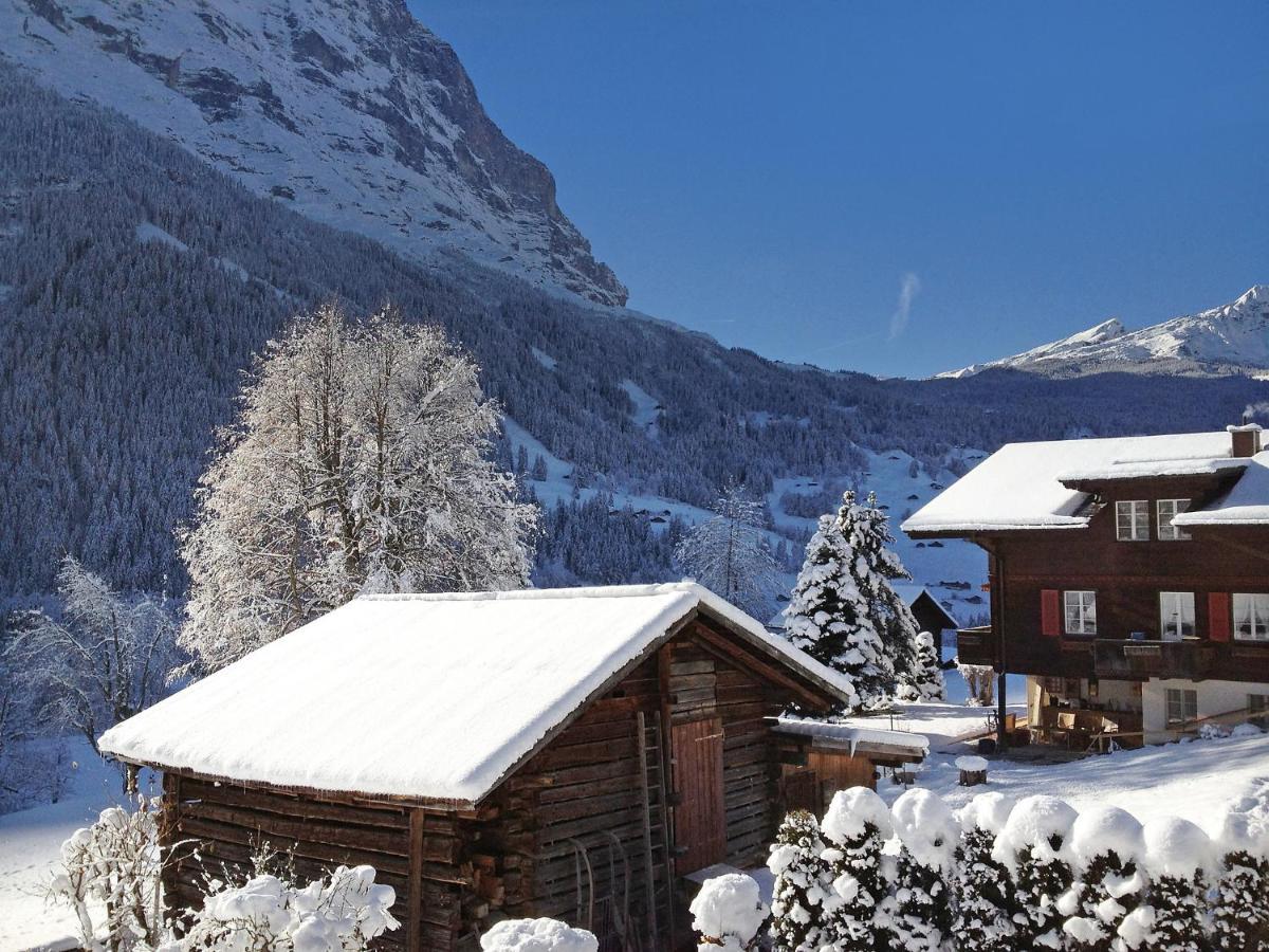Apartment Chalet Bärgsunna-4 Grindelwald Exteriör bild