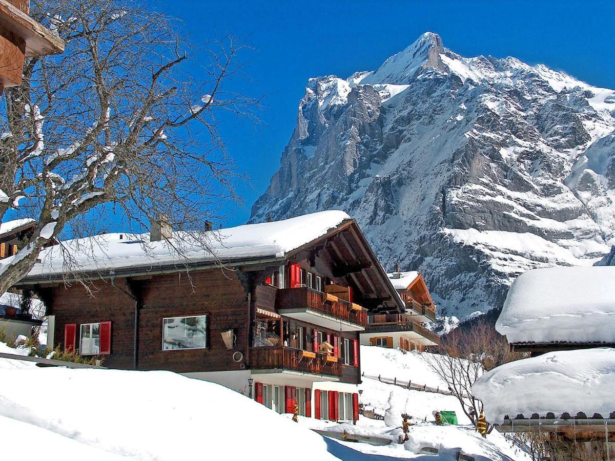 Apartment Chalet Bärgsunna-4 Grindelwald Exteriör bild