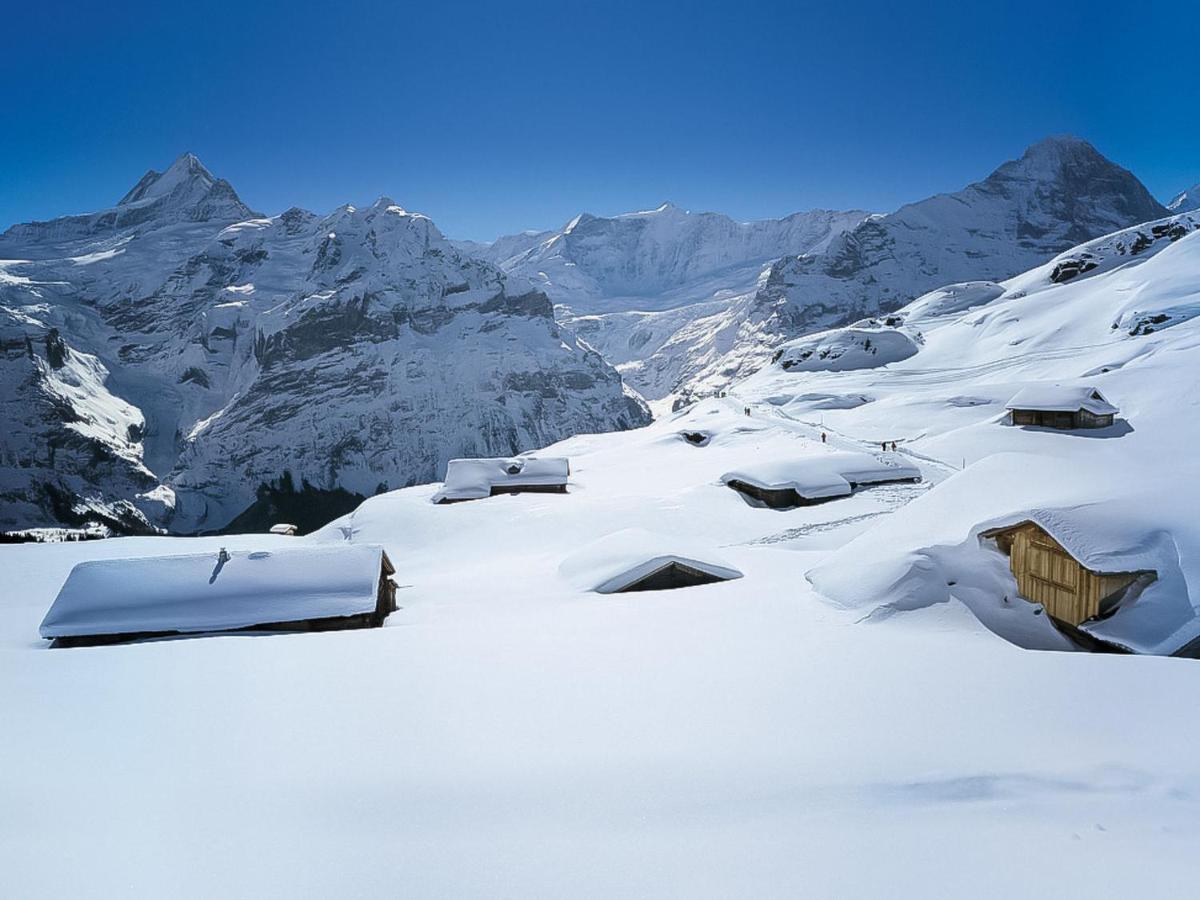 Apartment Chalet Bärgsunna-4 Grindelwald Exteriör bild