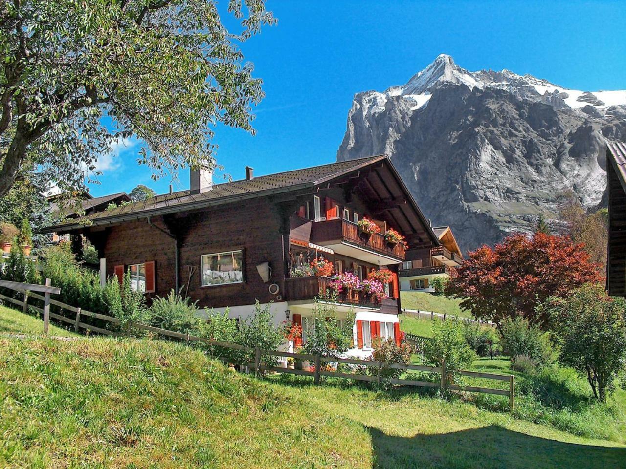 Apartment Chalet Bärgsunna-4 Grindelwald Exteriör bild